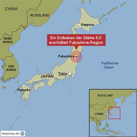 erdbeben japan wo genau